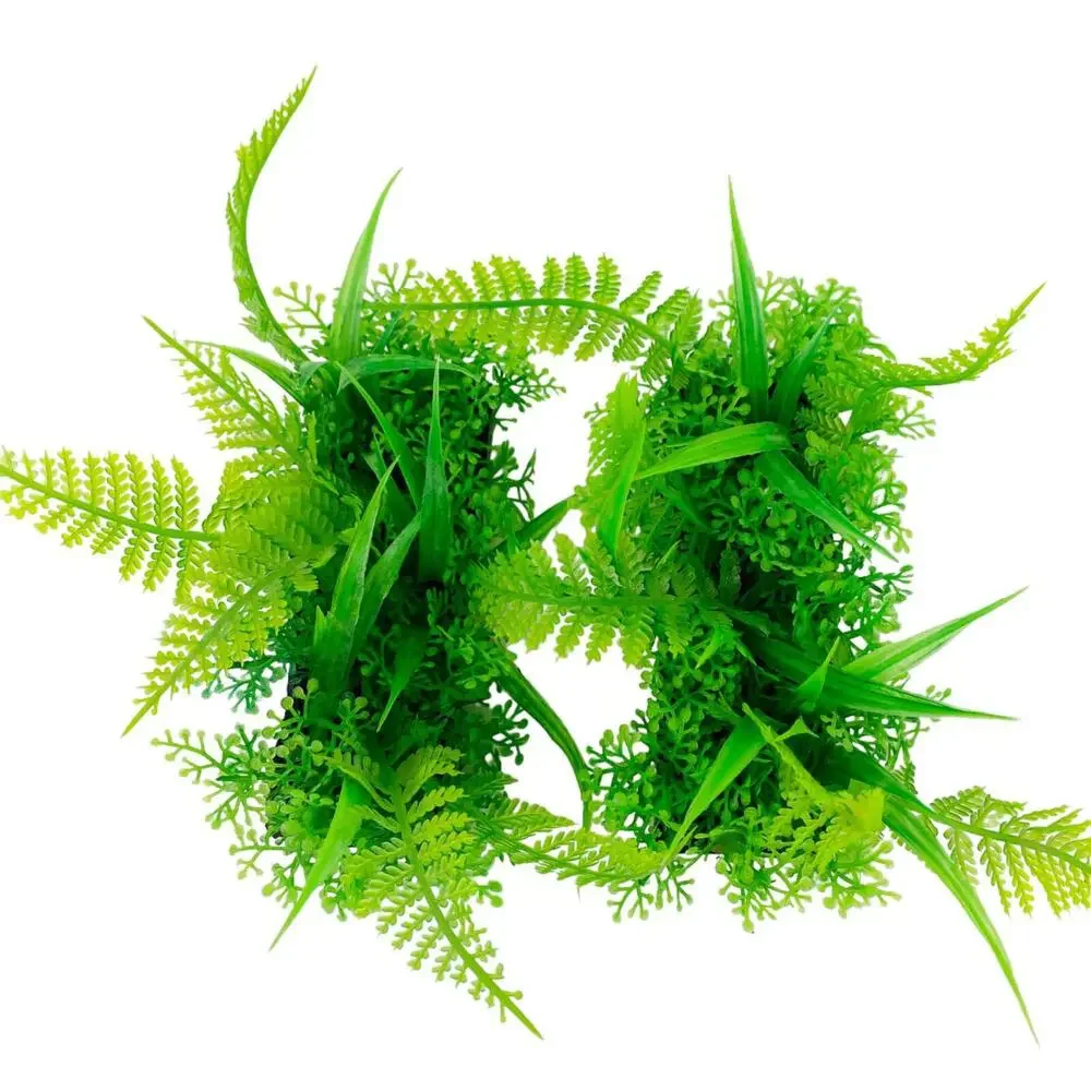 Penn Plax Aquarium Fish Tank Plant Medium Ostrich Fern Bunch Plant (2 pack)